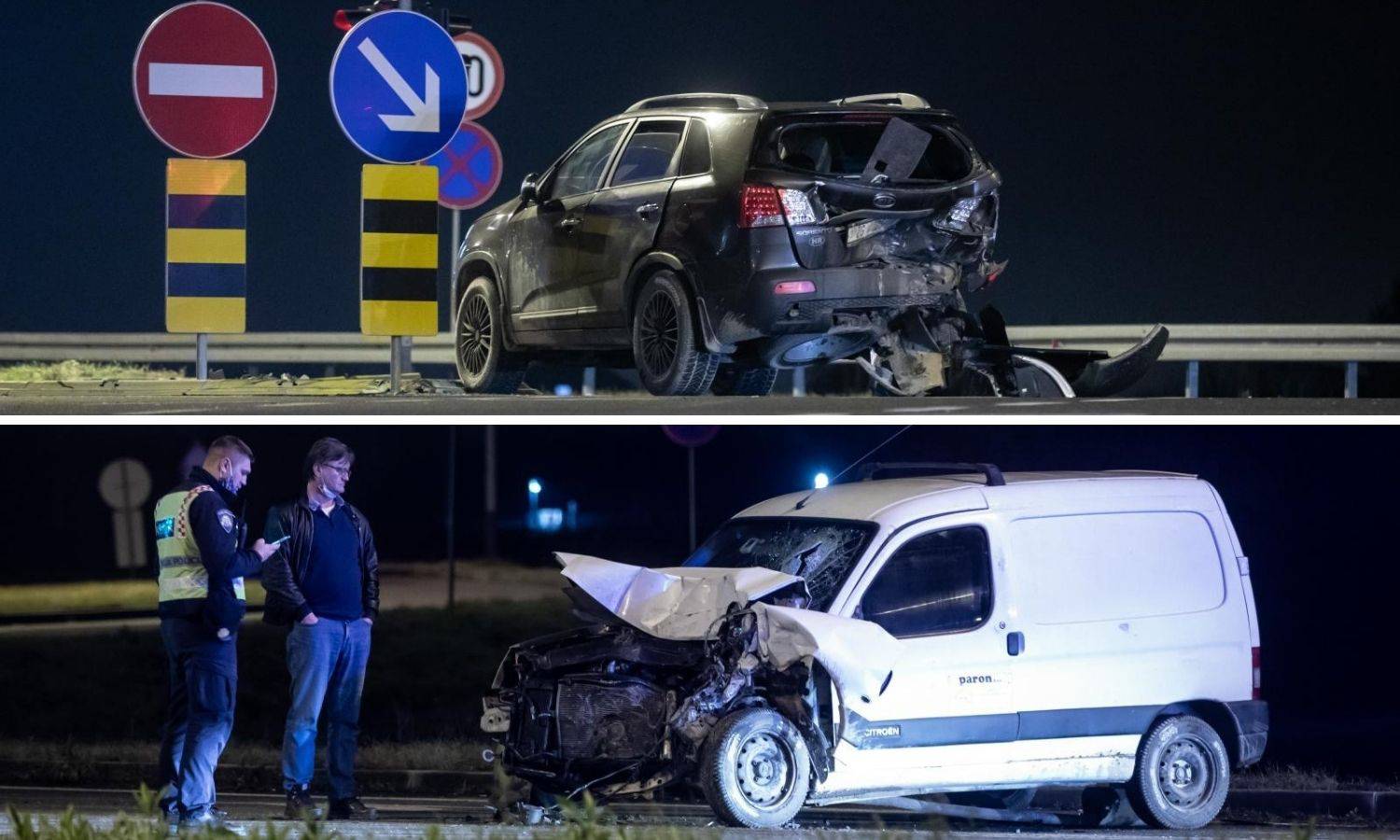 FOTO Užas kod Velike Gorice: Jedan mrtav  u sudaru dva auta