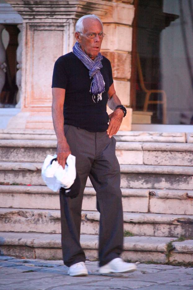 Hvar: Poznati dizajner Giorgio Armani na odmoru obavio i mali shopping