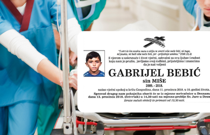 Podignute optužnice protiv triju liječnica Hitne pomoći i sestre zbog smrti malog Gabrijela (9)