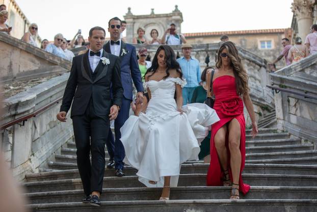 Zrinka &Scaron;ahuri&cacute; i Bojan Bogdanovi&cacute; vjen&ccaron;ali su se u Dubrovniku 