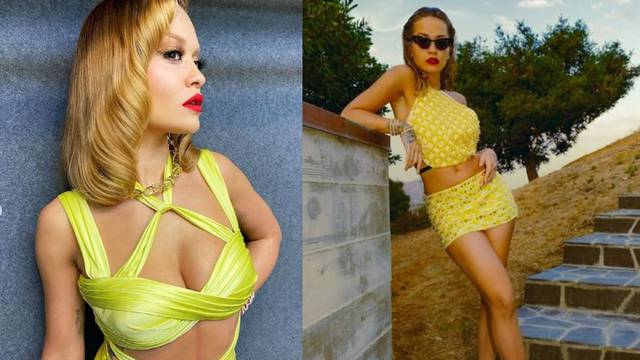 Rita Ora zna da je žuta hit boja
