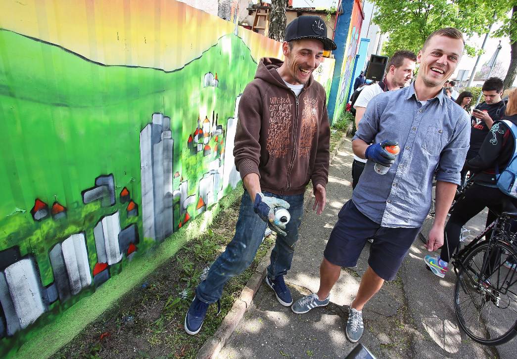 Akcija 'ZG street art': Domaće zvijezde ostavile potpis na grad
