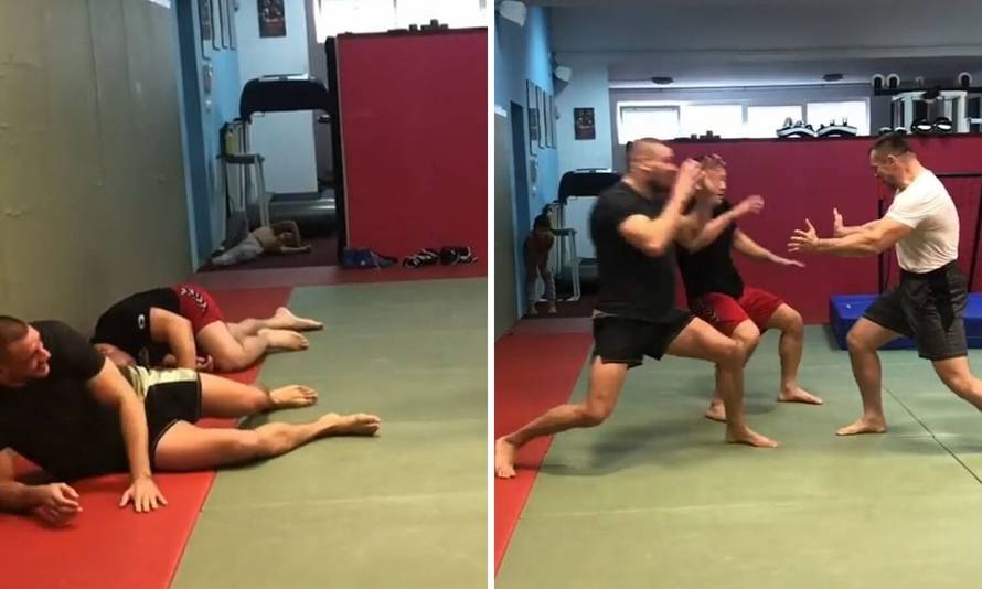 Cro Cop demonstrirao 'rušenje' dva protivnika u isto vrijeme...