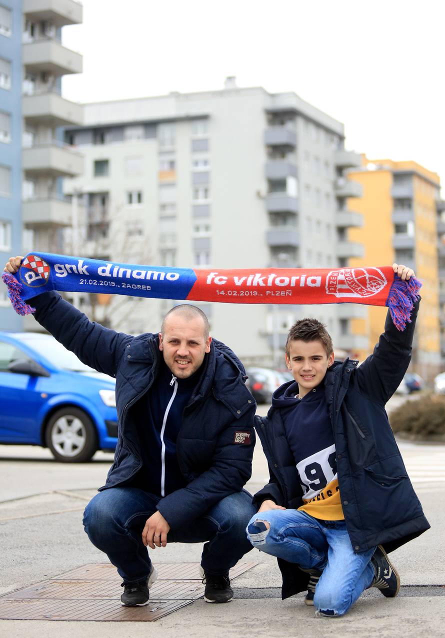 Ja sam taj čovjek s fotografije: Sina učim kako se voli Dinamo