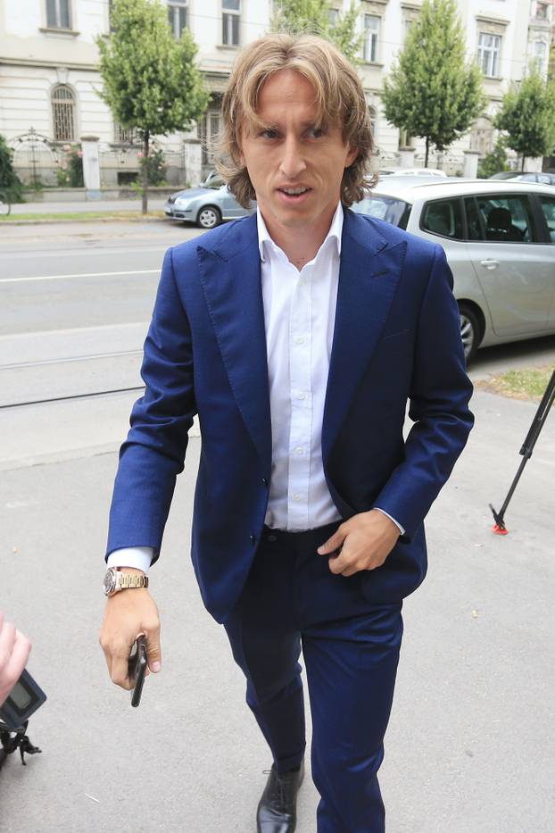 Osijek: Luka Modrić svjedočio na suđenju braći Mamić i ostalima