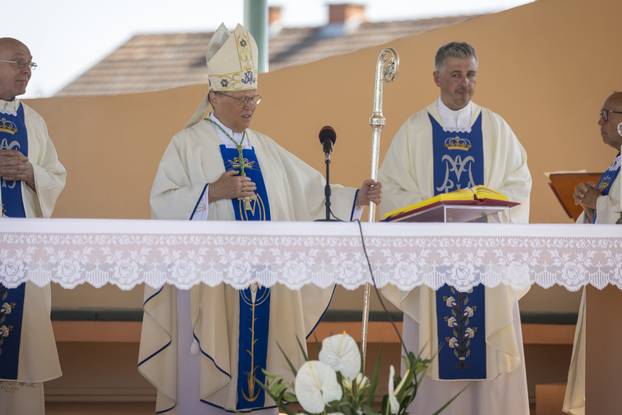 Misno slavlje u svetištu Gospe od Utočišta u Aljmašu na blagdan Velike Gospe