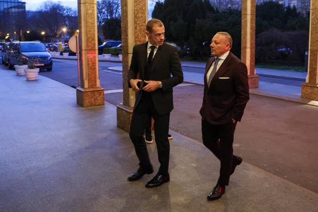 Zagreb: Dolazak uzvanika na svadbu Marijana Kustića i Nike Perenčević