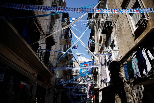Naples paints the town for first Scudetto since Maradona era
