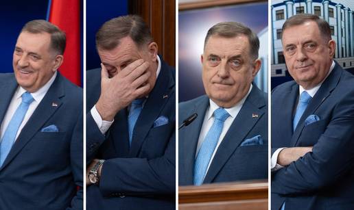 FOTO Dodik i vrtuljak emocija: Izgledao kao da će zaplakati, pa se smješkao, na kraju - ozbiljan