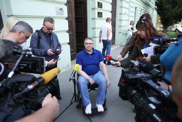 Osijek: Izricanje presude Željku Travici za ratni zločin nad hrvatskim braniteljima