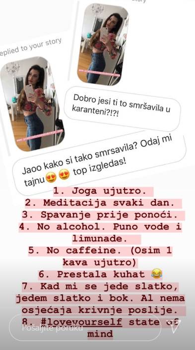 Ecija otkrila kako je smršavila: Rano ustajem, ne pijem alkohol