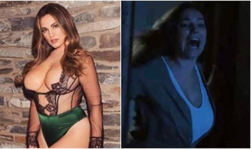 Kelly Brook vrišti u azijskom hororu i pokazuje bujne obline