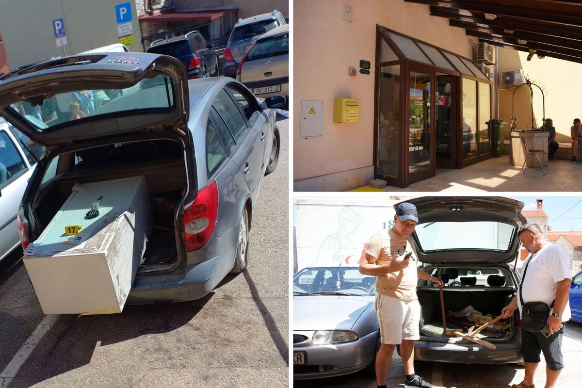 Sef koji su zaboravili 'A je to' pljačkaši u Balama skrivao je nekoliko desetaka tisuća kuna