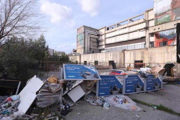 Split: Spaladium arena, ruglo grada pod Marjanom