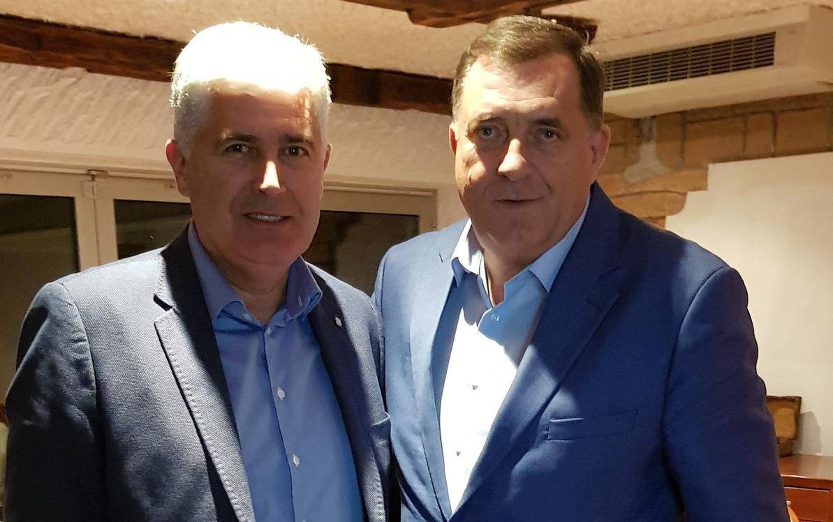 Dodik i Čović dogovorili savez: 'Mijenjat ćemo izborni zakon...'