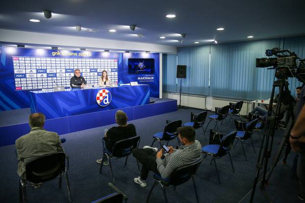 Ante Čačić, trener GNK Dinamo, održao konferenciju za medije