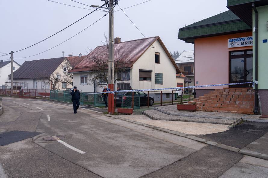 Dvostruko ubojstvo u Gospiću, očevid u tijeku