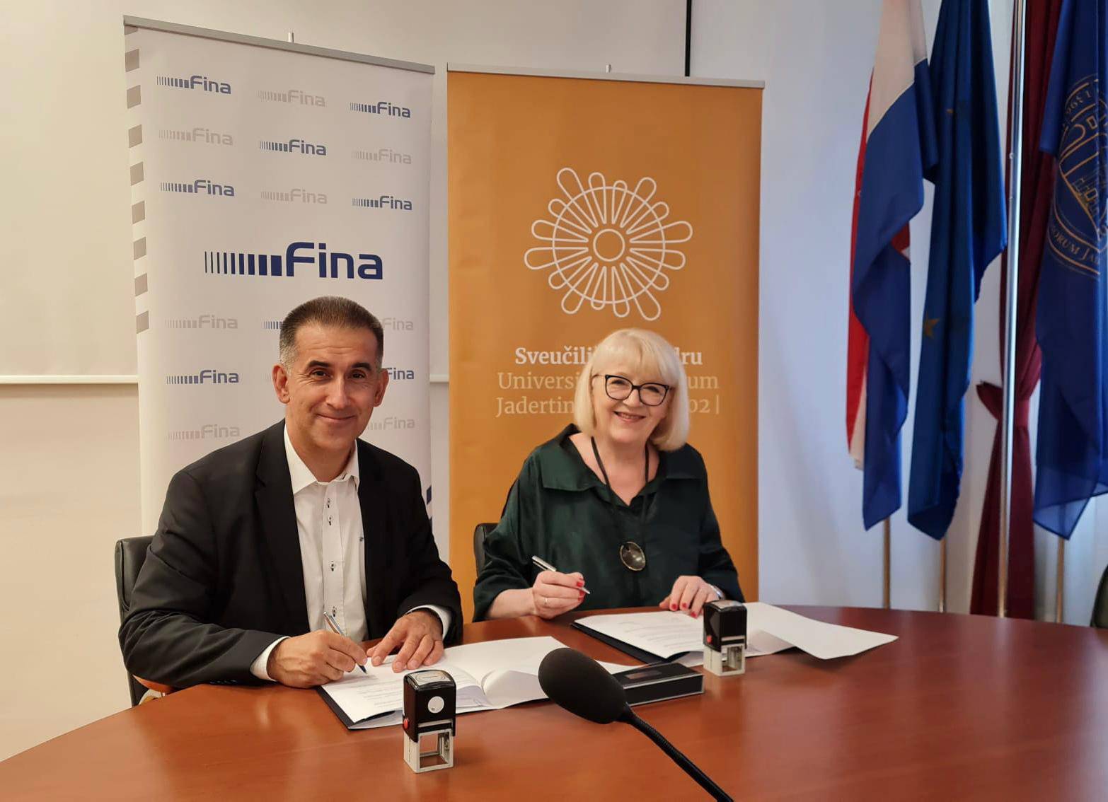 Sveučilište u Zadru i Fina potpisali dugoročni sporazum o suradnji