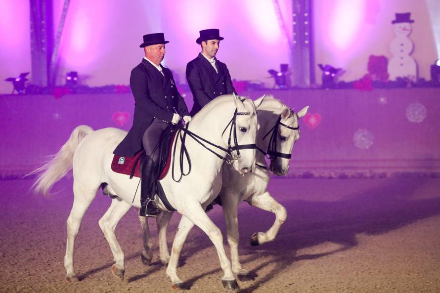 Održan Božićni bal lipicanaca u đakovačkoj Ergeli 