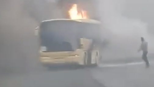 Detalji drame kraj Požege: 'Gle, mama, naš autobus se zapalio'