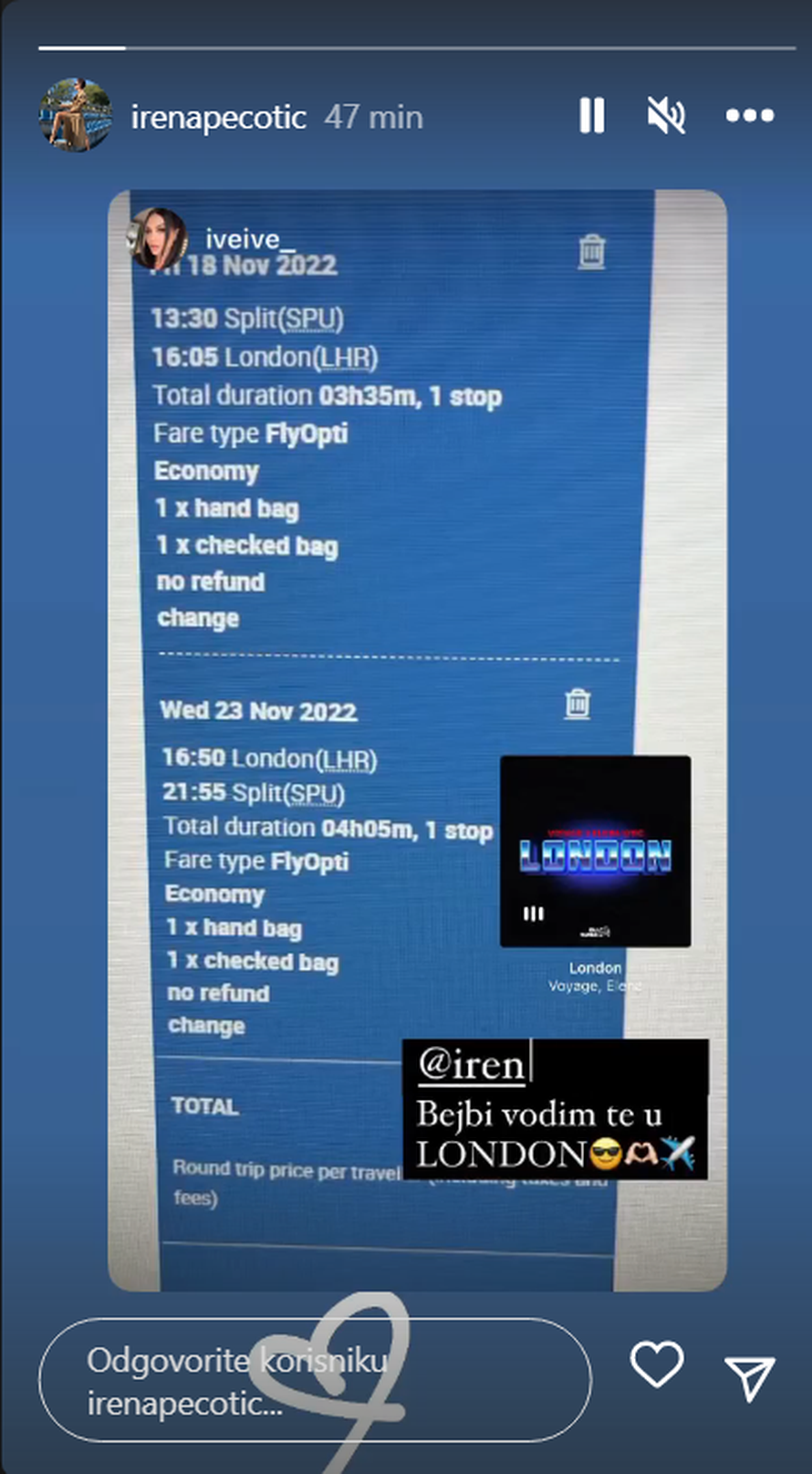 Irena Pecotić nakon suprugova preljuba krenula dalje? Otkrila kako  putuje u Veliku Britaniju!