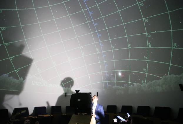 Split: Planetarij na Pomorskom fakultetu otvorila supruga nestalog kapetana Dine Miškića