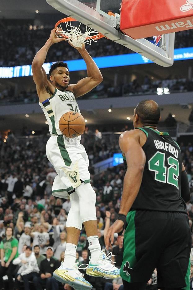 NBA: Playoffs-Boston Celtics at Milwaukee Bucks