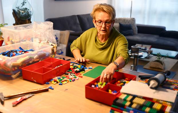 Nijemica Rita Ebel izgradila rampu od lego kocki