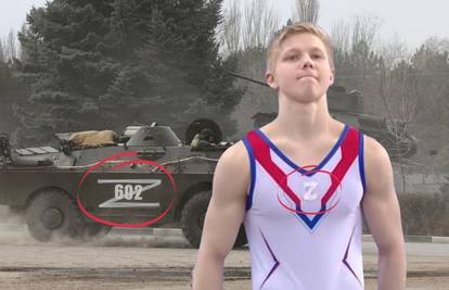 Ruski gimnastičar (20) javno podržao invaziju na Ukrajinu!? Stavio je zlokobni simbol...