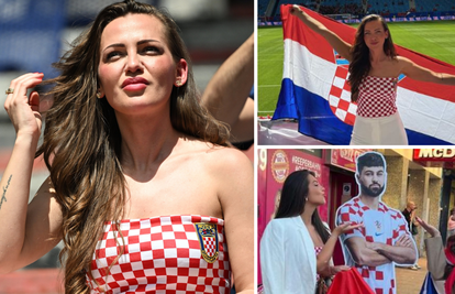 FOTO Otkrili tko je misteriozna ljepotica u 'kockastom' koja je bila na stadionu u Hamburgu