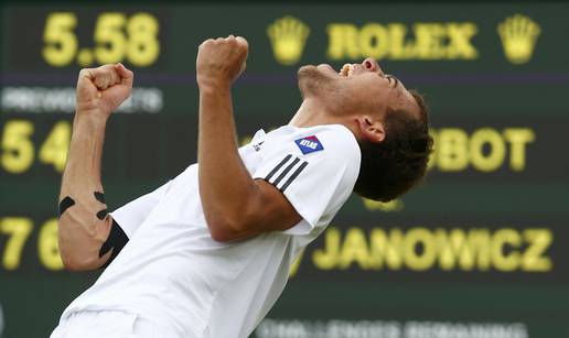 Janowicz je hit Wimbledona: Jerzy lani nije imao za tenisice