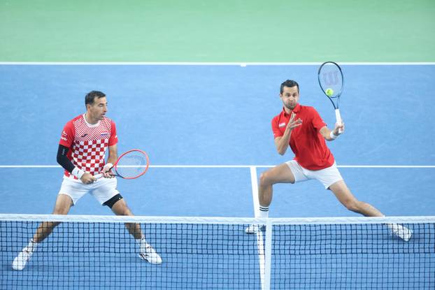 Varaždin: Davis Cup, meč parova Dodig/Pavić - Sander/Joran