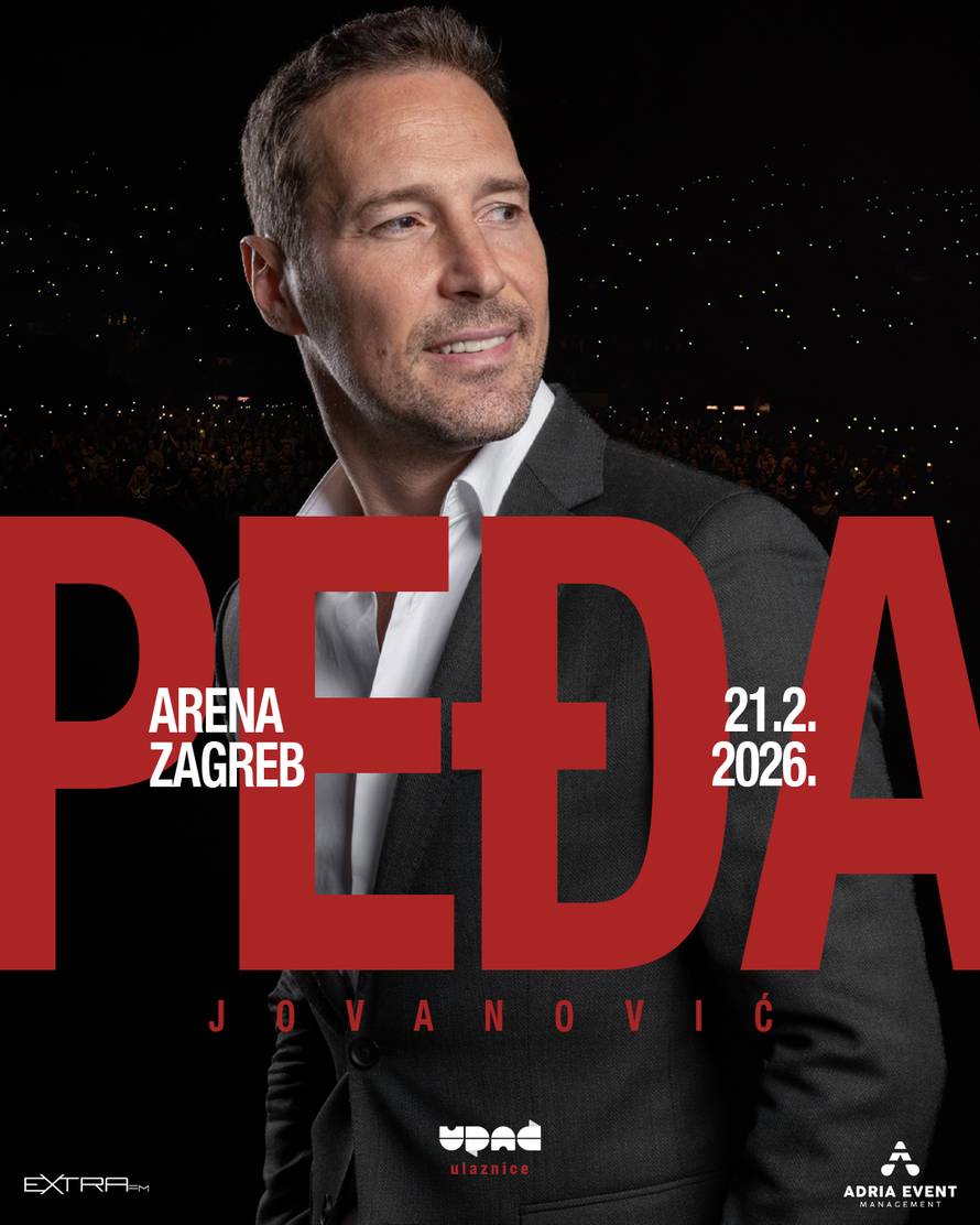 Peđa Jovanović najavio koncert karijere: 'Arenu Zagreb ćemo zajedno ispuniti emocijama...'