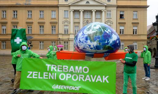 ZazeleniGrad: Greenpeaceovi aktivisti čiste potok Črnomerec