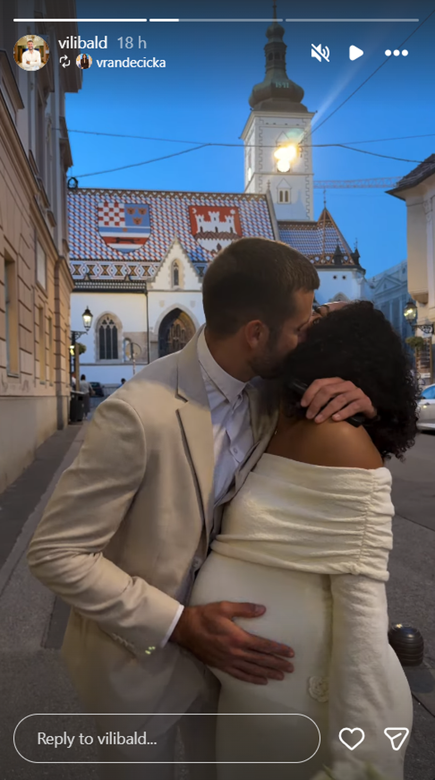 Oženio se sin Siniše Vuce, a još malo pa stiže i prinova u obitelj!