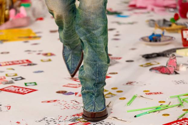 Diesel Fall/Winter 2026/2027 collection during Fashion Week in Milan