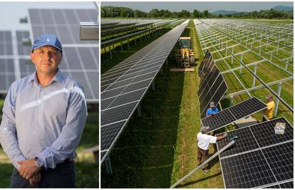 FOTO Kod Ivanca grade prvu agrosolarnu elektranu. Vrijedi 10 mil. eura, a u njoj pasu i ovce