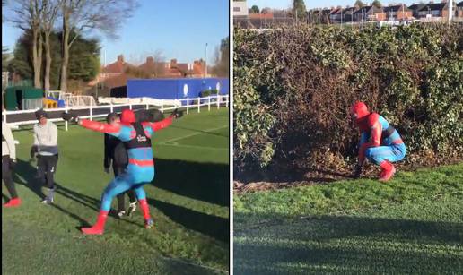 Treneru, pazi Spiderman! Ovo je Vardy na treningu Leicestera