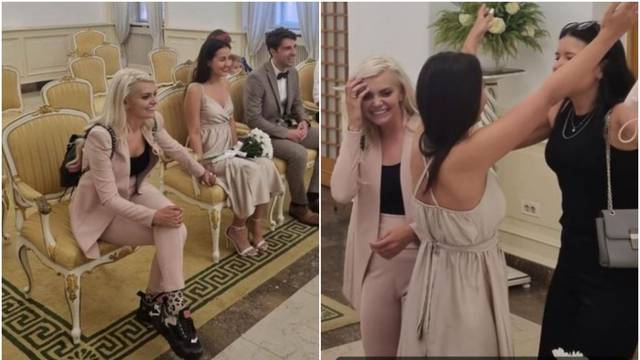 Ella izbrisala fotku s vjenčanja nakon kritika zbog odjeće koju je nosila kao kuma na svadbi