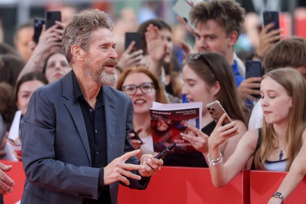 Američki glumac Willem Dafoe prošetao je crvenim tepihom 31. Sarajevo Film Festivala