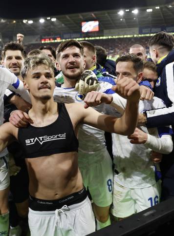 FIFA World Cup - UEFA Qualifiers - Semi Final - Wales v Bosnia and Herzegovina