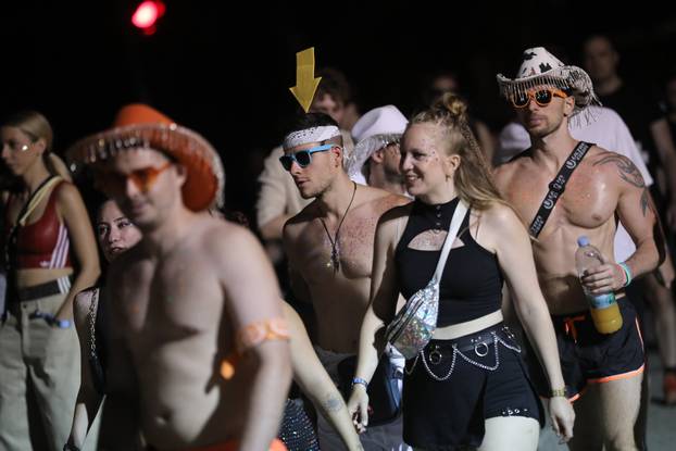 Ljubitelji tehno glazbe dolaze na treću i zadnju noć Ultra Europe festivala 2025.