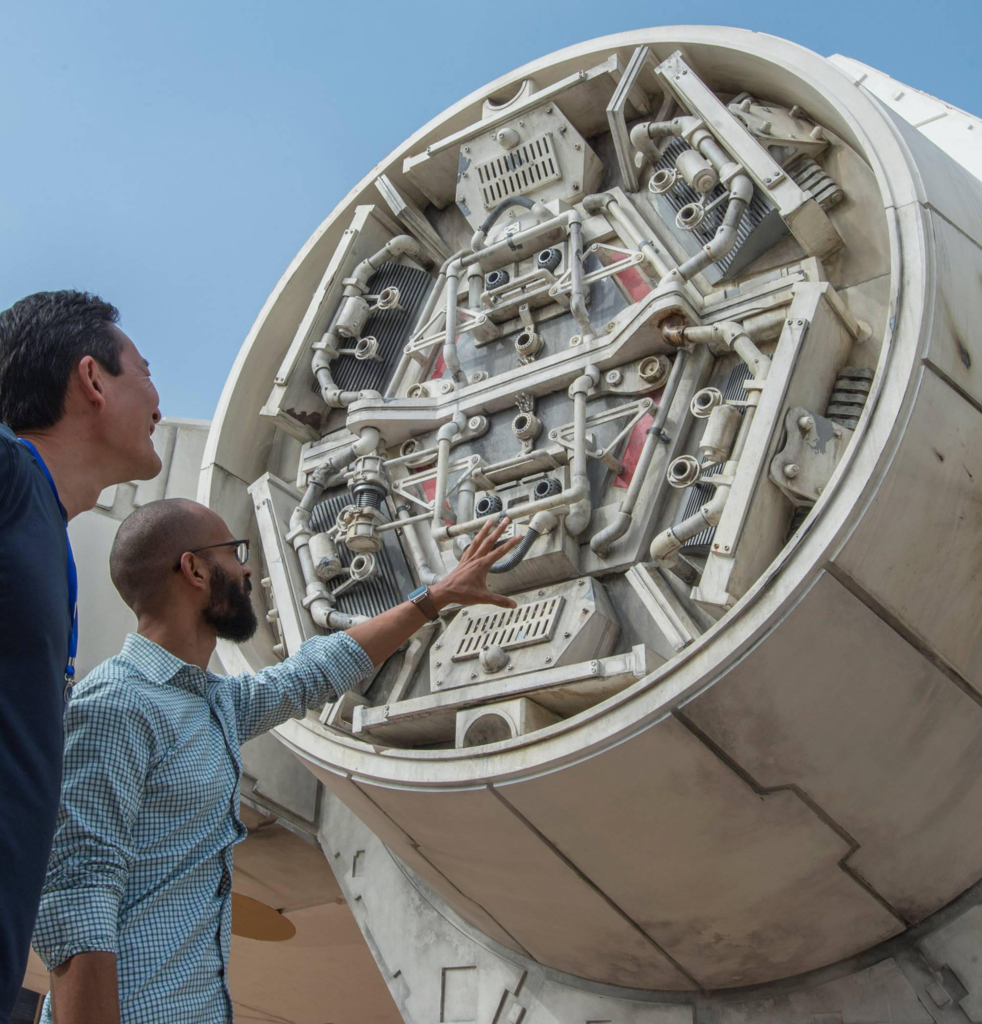 Star Wars Galaxy's Edge Millennium Falcon Smugglers Run exhibit under development
