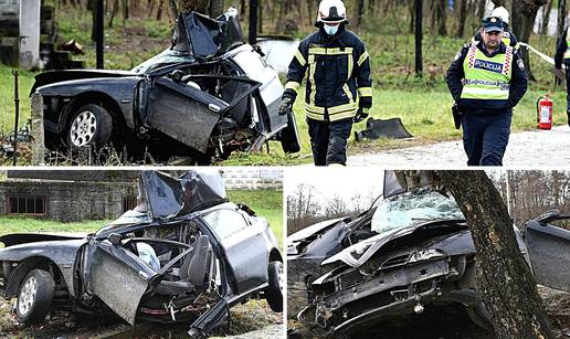 Podravina: Fotografije strave na mjestu pogibije mlade vozačice