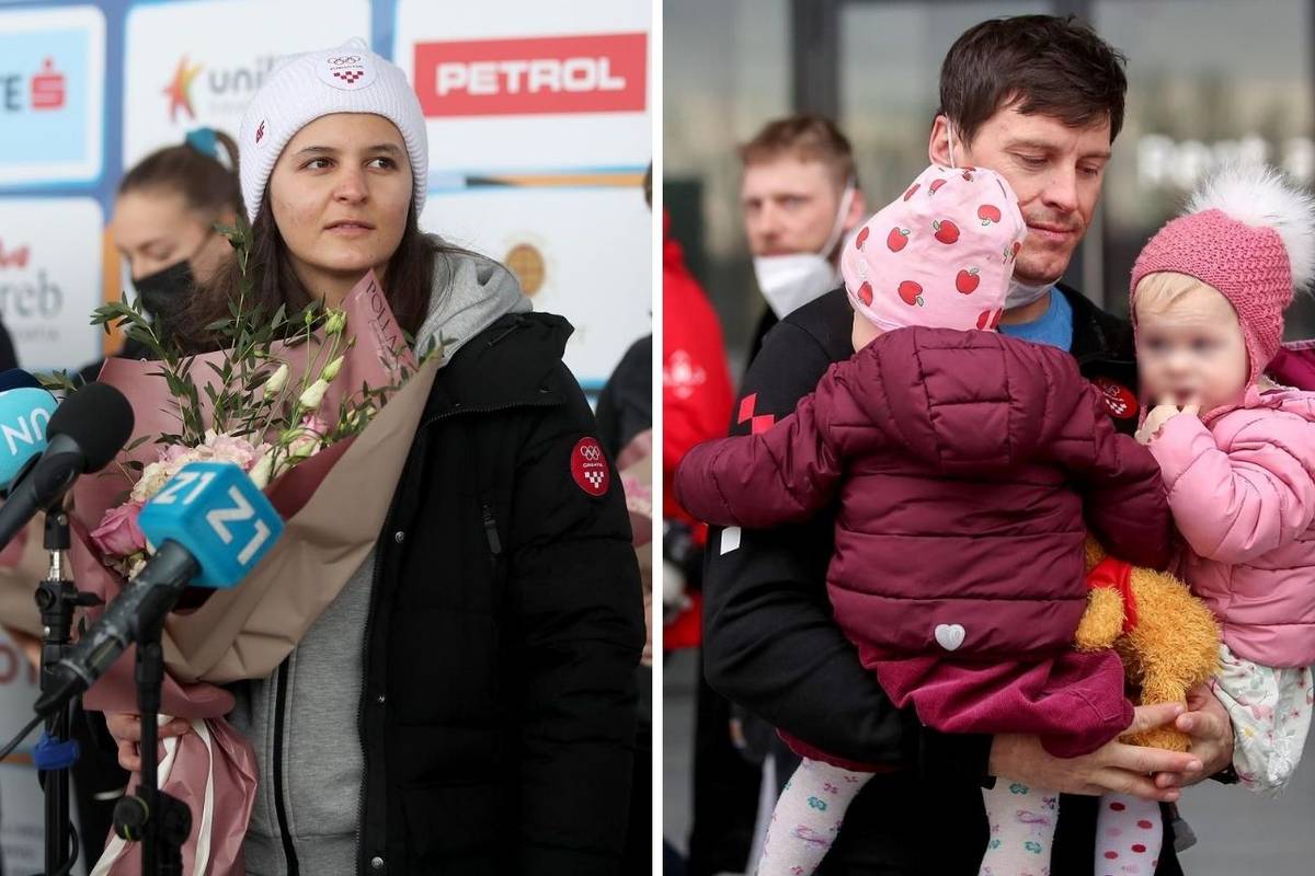 Hrvatske skijašice se vratile iz Pekinga, obitelj je dočekala Ivicu: Nedostaje olimpijski duh