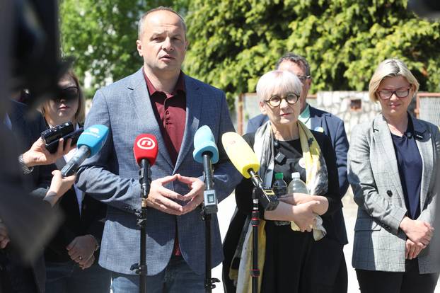 Konferencija za medije Dra&zcaron;enke Polovi?, kandidatkinje za gradona?elnicu Karlovca 