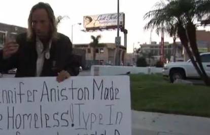 'Beskućnik sam zbog Jennifer Aniston, uništila mi je karijeru'