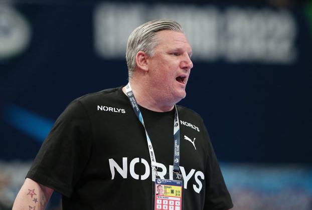 EHF 2022 Men's European Handball Championship - Main Round - Denmark v France