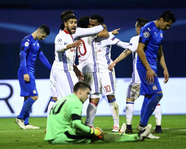 Football Soccer - Dinamo Zagreb v Olympique Lyon - UEFA Champions League Group Stage