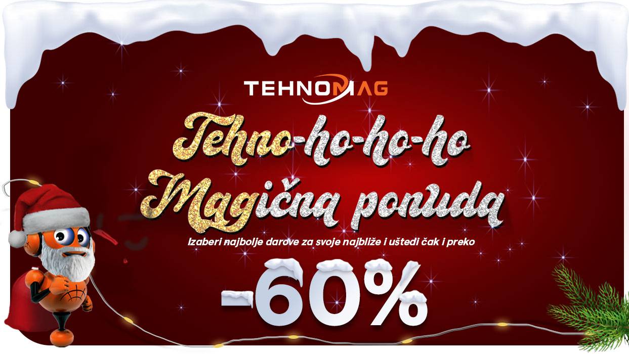 Tehno-ho-ho-ho Magična ponuda - Iskoristite popuste do čak 60%!